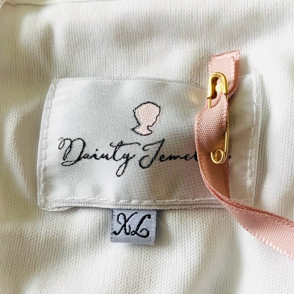 Dainty Jewells Stain Glass White & Purple Sequins Swiss Dot Tiered Maxi Dress. - Picture 9 of 11